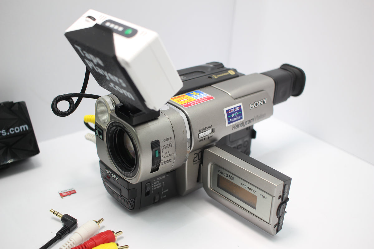 Sony 8mm Tape Player Tapeless Vintage Camcorder CCD Hi8 w