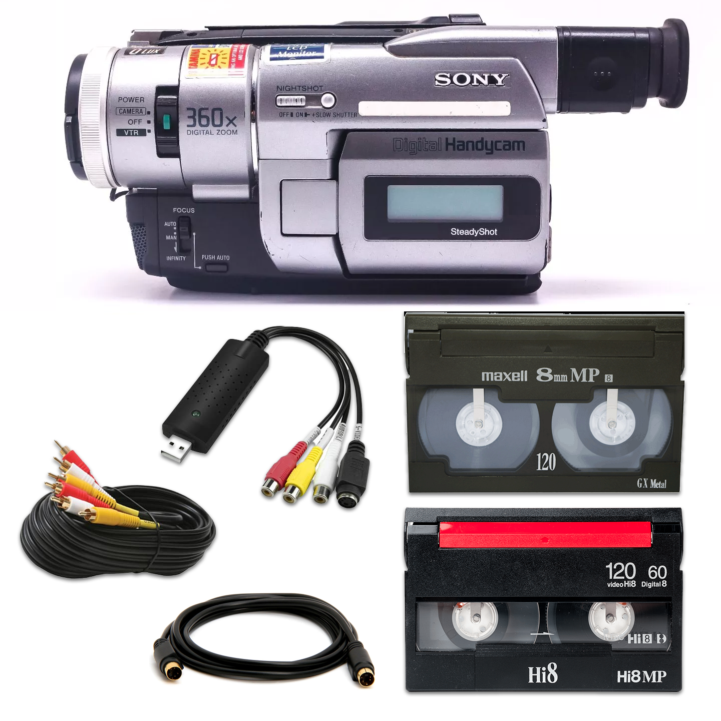 Dvd Video Camera Tapes To Digital Blank Tape Transfer Hi8 Fife