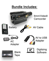 Sony 8mm Tape Player Camcorder Bundle w/ USB