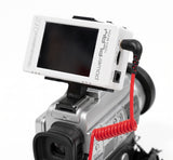 Powerplay DVR Tapeless Recorder and Tape Digitizer w/ batteries, microSD card, AV cables, mount
