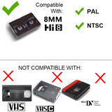 PAL Sony Hi8 Tape Player 8mm Camcorder CCD w/ battery, USB, digitizing software [International Version]