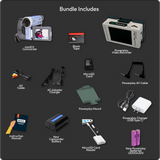 Sony miniDV Tape Player Tapeless Vintage Camcorder CCD w/ ImmersionRC Powerplay microSD card recorder