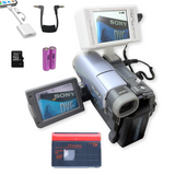 Sony miniDV Tape Player Tapeless Vintage Camcorder CCD w/ ImmersionRC Powerplay microSD card recorder