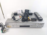 Sony PAL VCR Bundle for Playing International PAL VHS tapes w/ Remote, HDMI, USB