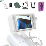 Powerplay DVR Tapeless Recorder and Tape Digitizer w/ batteries, microSD card, AV cables, mount