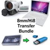 Tape Digitizing Bundle for 8mm, Digital8, MiniDV, or Hi8 to USB Transfer