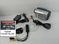 Tape Digitizing Bundle for 8mm Digital8 MiniDV VHS-C Hi8 Tape Transfer