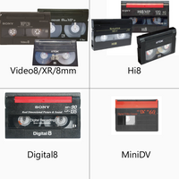 Tape Digitizing Bundle for 8mm Digital8 MiniDV VHS-C Hi8 Tape Transfer