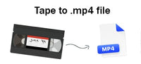 VCR VHS Transfer Bundle for Digitizing VHS Tapes and Converting VHS to DVD w/USB Adapter and Cables